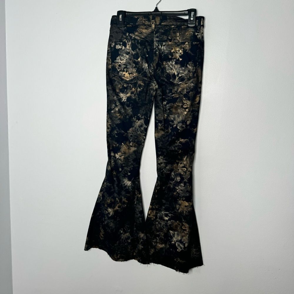 Free People Inferno Flare Bronze Combo Abstract Floral Size 27 - Picture 10 of 11